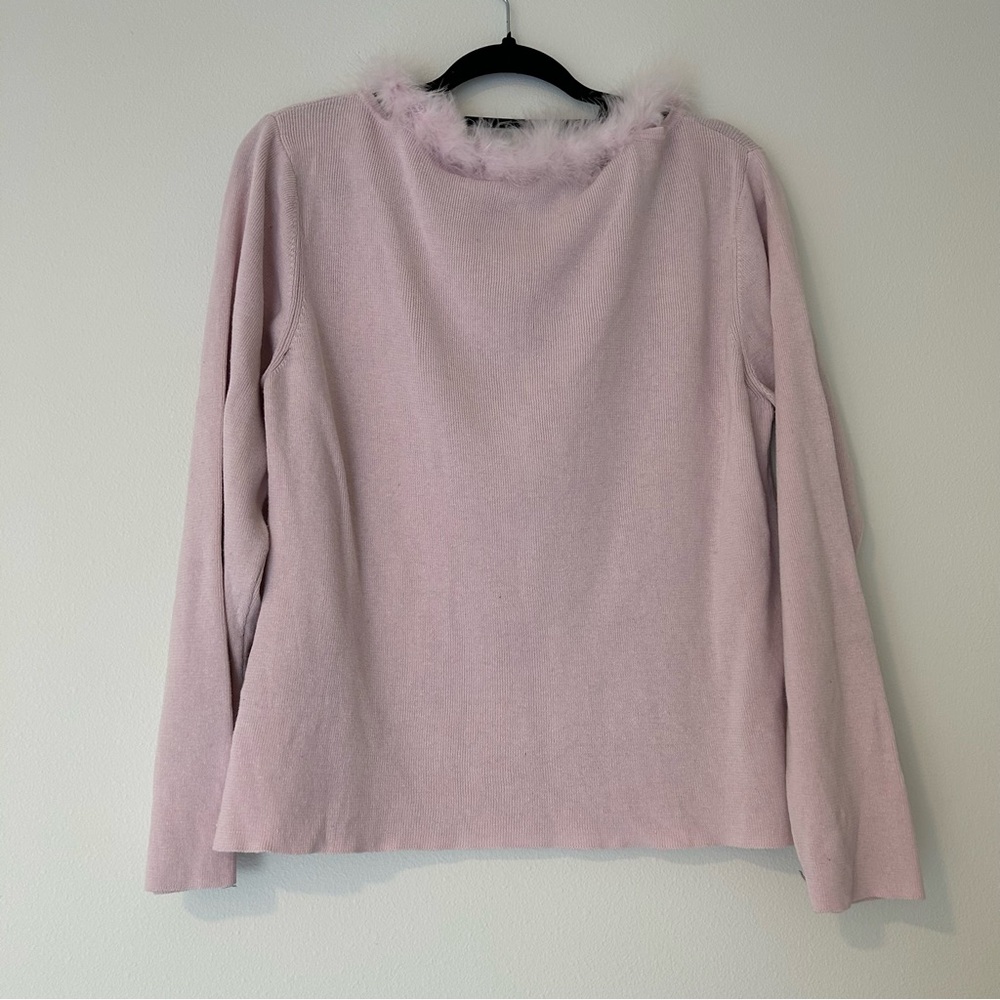 Vintage Y2K Feather Sweater